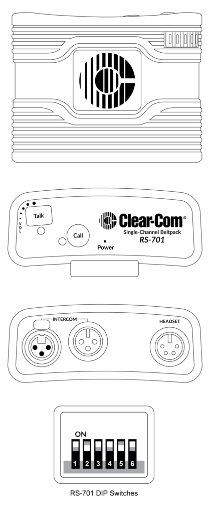 Clear-com TWC-701  TWオプション用